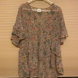 Cabi top 2 pieces floral design